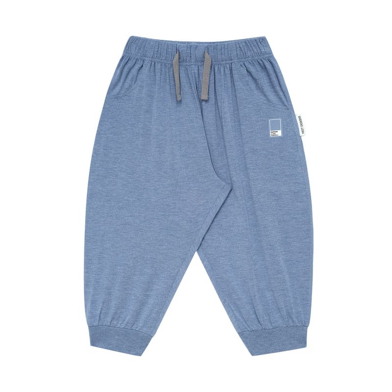 NEST DESIGNS BAMBOO JERSEY HAREM PANTS - TROPOSPHERE