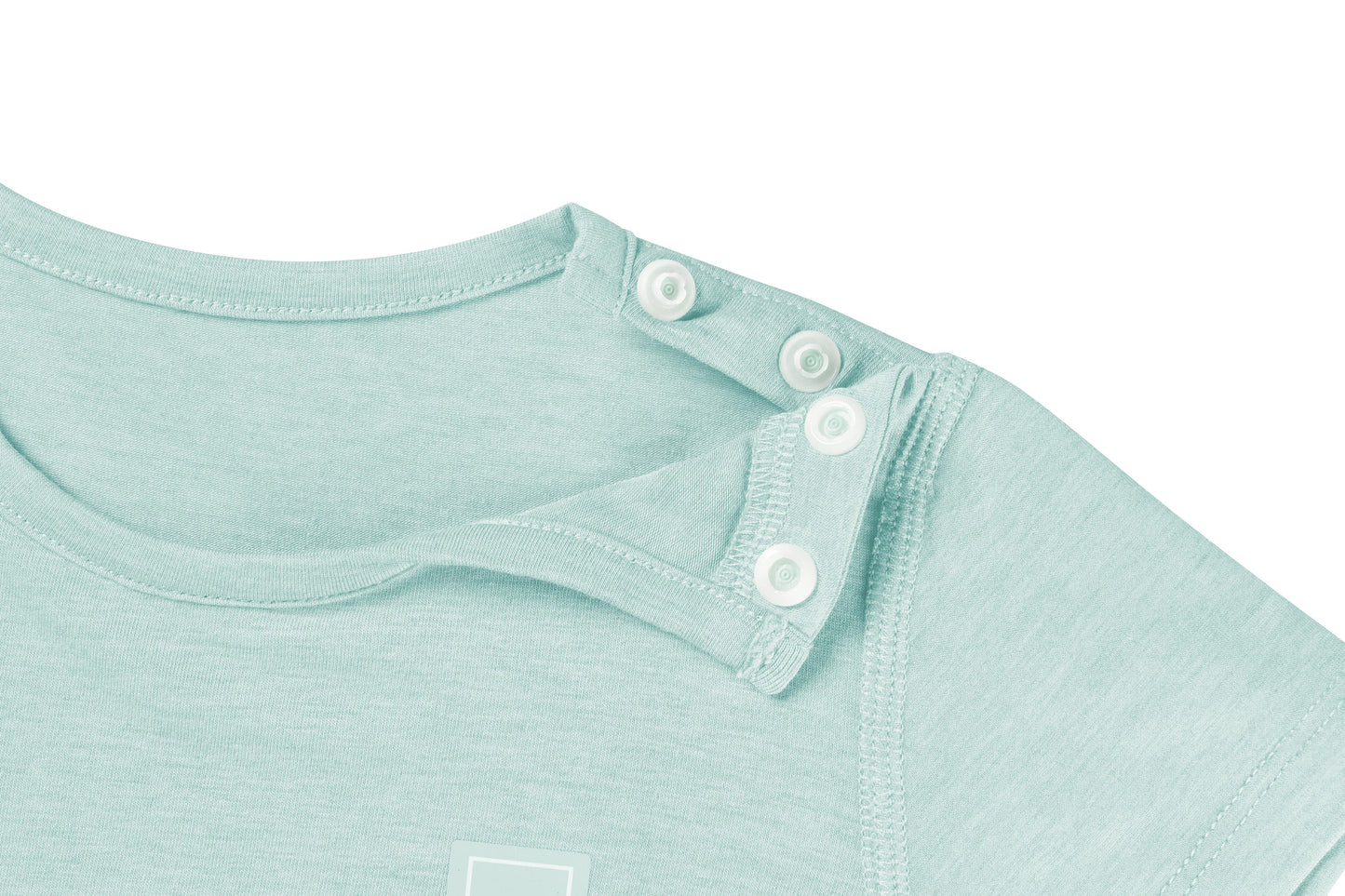 NEST DESIGNS BAMBOO JERSEY SHORT SLEEVE T-SHIRT - PANTONE HARBOR GREY - baby enRoute