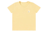 NEST DESIGNS BAMBOO JERSEY SHORT SLEEVE T-SHIRT - PANTONE SUNSET GOLD