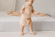 NEST DESIGNS BAMBOO JERSEY SHORTS PANTONE BELLINI