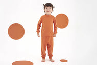 NEST DESIGNS TANBOOCEL PANTS - PANTONE APRICOT ORANGE