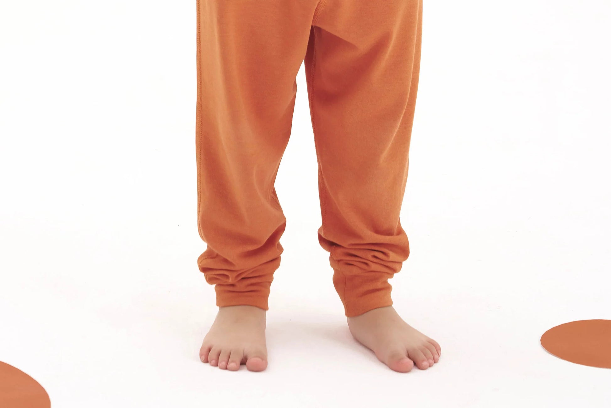 NEST DESIGNS TANBOOCEL PANTS - PANTONE APRICOT ORANGE