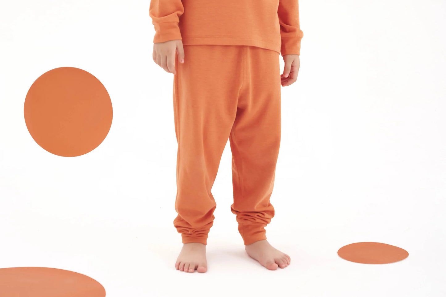 NEST DESIGNS TANBOOCEL PANTS - PANTONE APRICOT ORANGE - baby enRoute