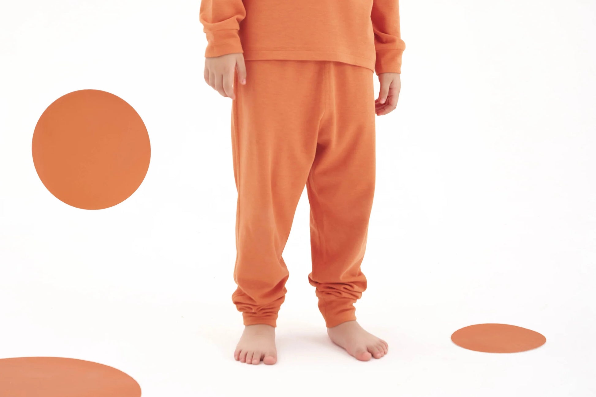 NEST DESIGNS TANBOOCEL PANTS - PANTONE APRICOT ORANGE