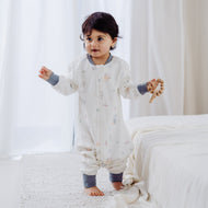 NEST DESIGNS AVOCADO BAMBOO LONG SLEEVE FOOTED SLEEP BAG 1.0 TOG-UP AND AWAY
