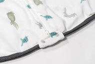 NEST DESIGNS 0.23 TOG BAMBOO 3/4 SLEEVE SLEEP BAG - THE TORTOISE & THE HARE