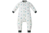 NEST DESIGNS AVOCADO BAMBOO LONG SLEEVE FOOTED SLEEP BAG 1.0 TOG -THE TORTOISE & THE HARE