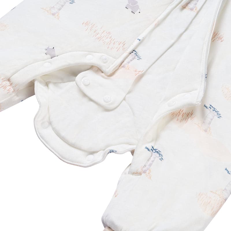 NEST DESIGNS BAMBOO LONG SLEEVE FOOTED SLEEP BAG 1.0 TOG - BABY BAOBABS