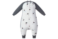 NEST DESIGNS BAMBOO LONG SLEEVE FOOTED SLEEP BAG 1.0 TOG - LET'S ROLL