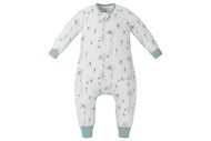 NEST DESIGNS BAMBOO PIMA LONG SLEEVE FOOTED SLEEP BAG 0.6 TOG FAIRY TALE