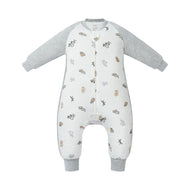 NEST DESIGNS RAGLAN BAMBOO LONG SLEEVE FOOTED SLEEP BAG 2.5 TOG - SAFAWHEE