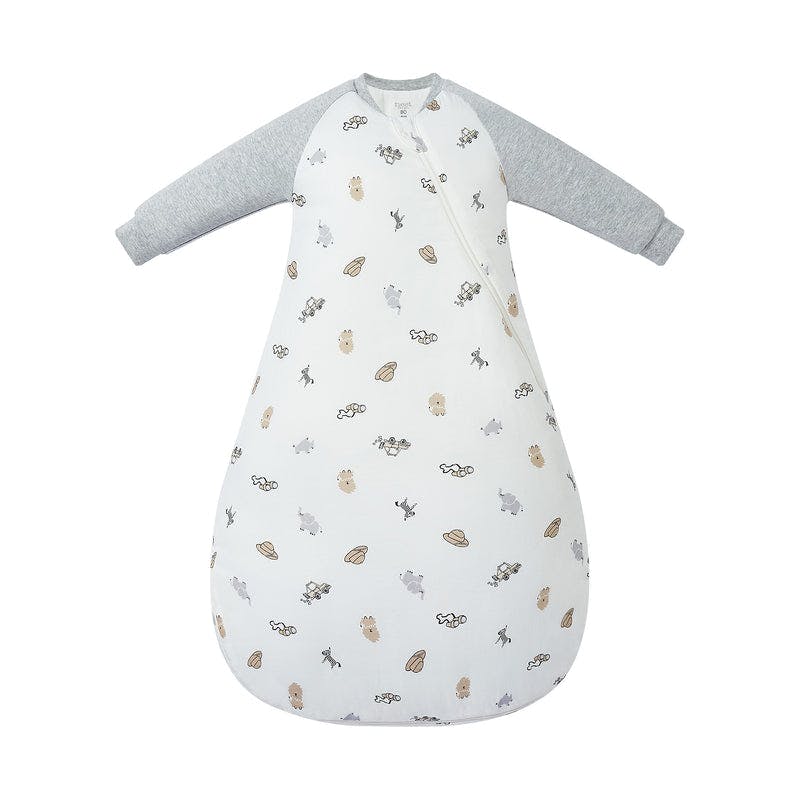 NEST DESIGNS RAGLAN BAMBOO LONG SLEEVE SLEEP BAG 2.5 TOG - SAFAWHEE