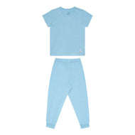 NEST DESIGNS BAMBOO JERSEY SHORT SLEEVE PJ SET - FORGET-ME-NOT