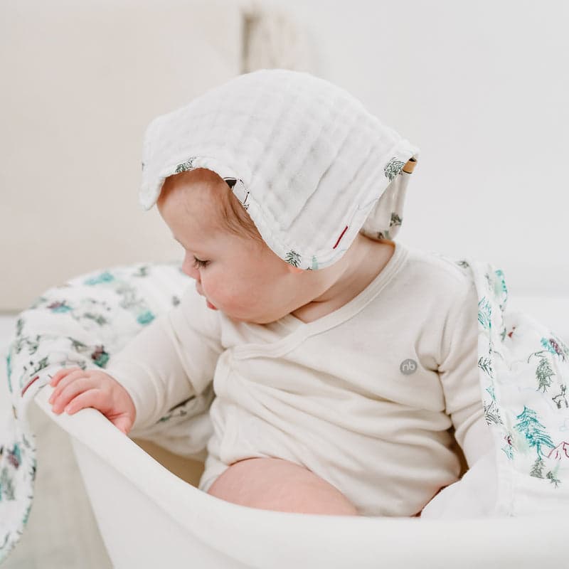 NEST DESIGNS 6 LAYER ORGANIC COTTON BABY WASHCLOTH SET (2 PACK ) - FW24 ASSORTED - baby enRoute