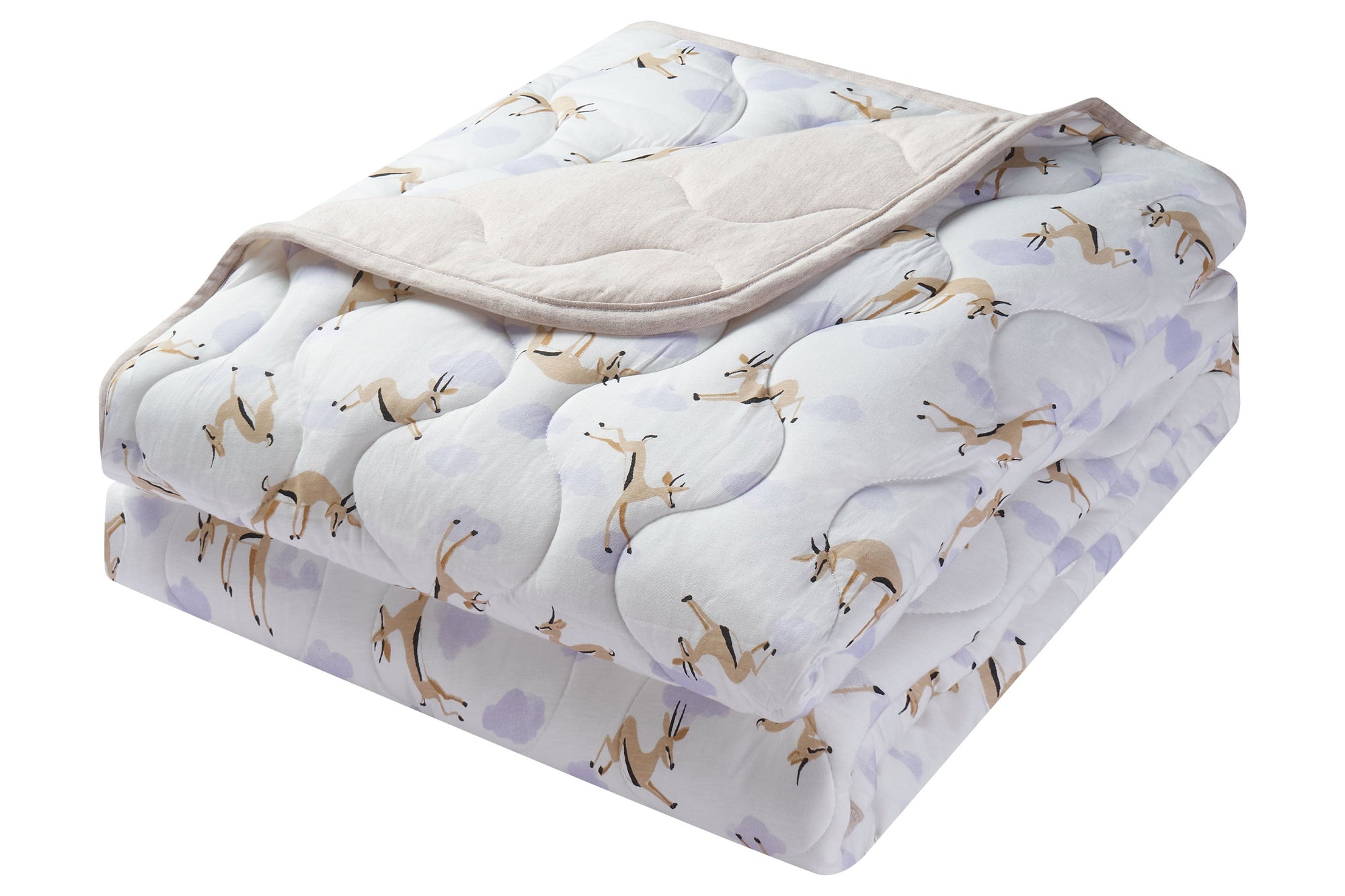 NEST DESIGNS QUILTED BAMBOO JERSEY WINTER BLANKET 3.2 TOG LARGE