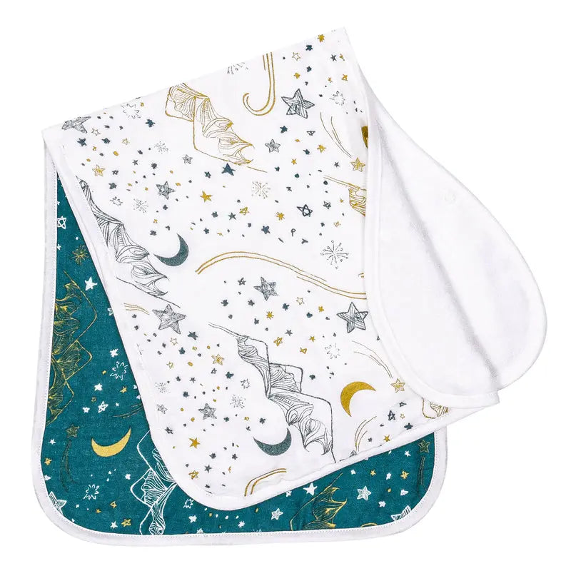 NEST DESIGNS BURP'N BIB (2 PACK)