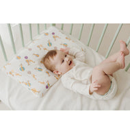 NEST DESIGNS BAMBOO JERSEY TODDLER PILLOW AND PILLOWCASE - GIRAFFE SHAPES