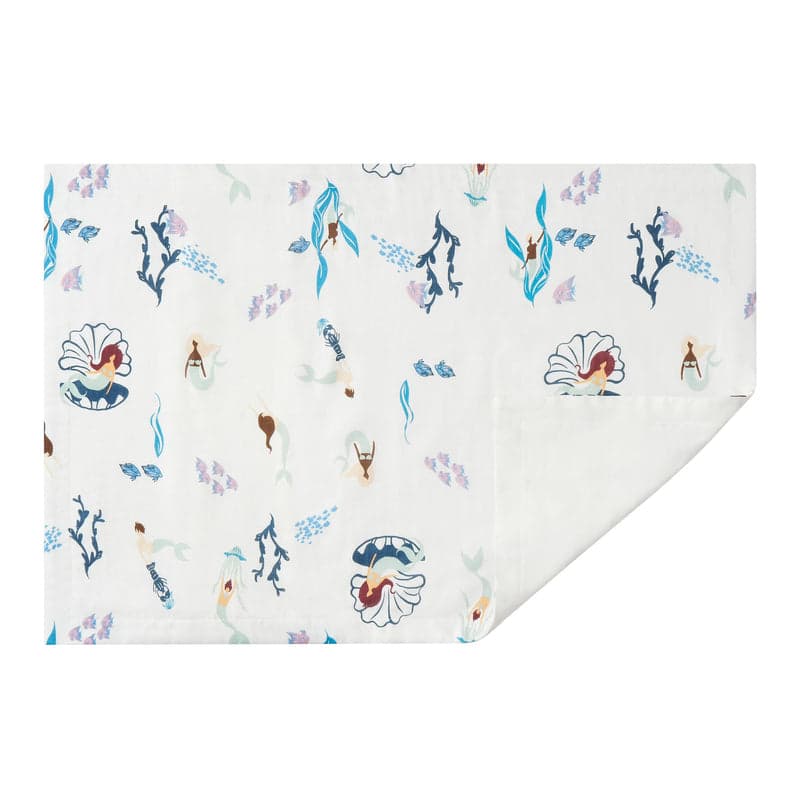 NEST DESIGNS BAMBOO SILK TODDLER PILLOW AND PILLOWCASE SPLISH SPLASH