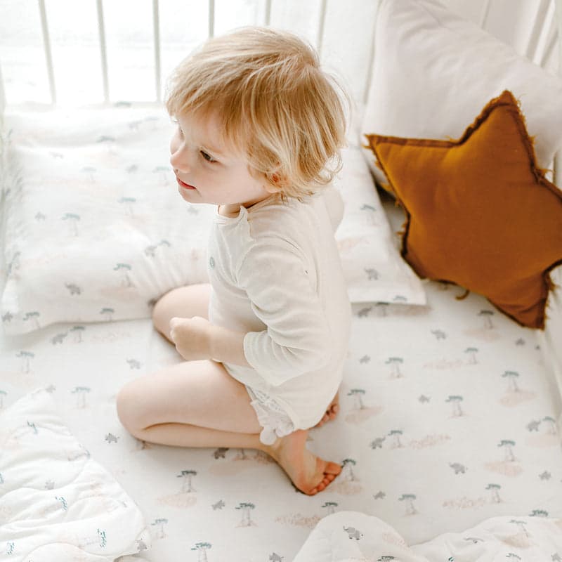 NEST DESIGNS BAMBOO TODDLER PILLOWCASE BABY BAOBABS