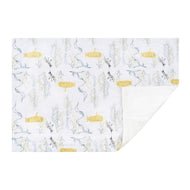 NEST DESIGNS BAMBOO TODDLER PILLOWCASE BLUB BLUB YELLOW SUB