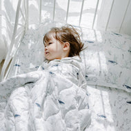 NEST DESIGNS BAMBOO TODDLER PILLOWCASE WHALE