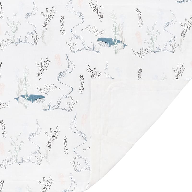 NEST DESIGNS BAMBOO TODDLER PILLOWCASE WHALE