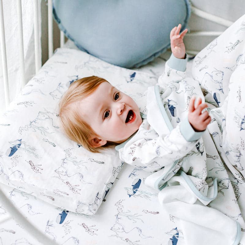 NEST DESIGNS BAMBOO TODDLER PILLOWCASE WHALE