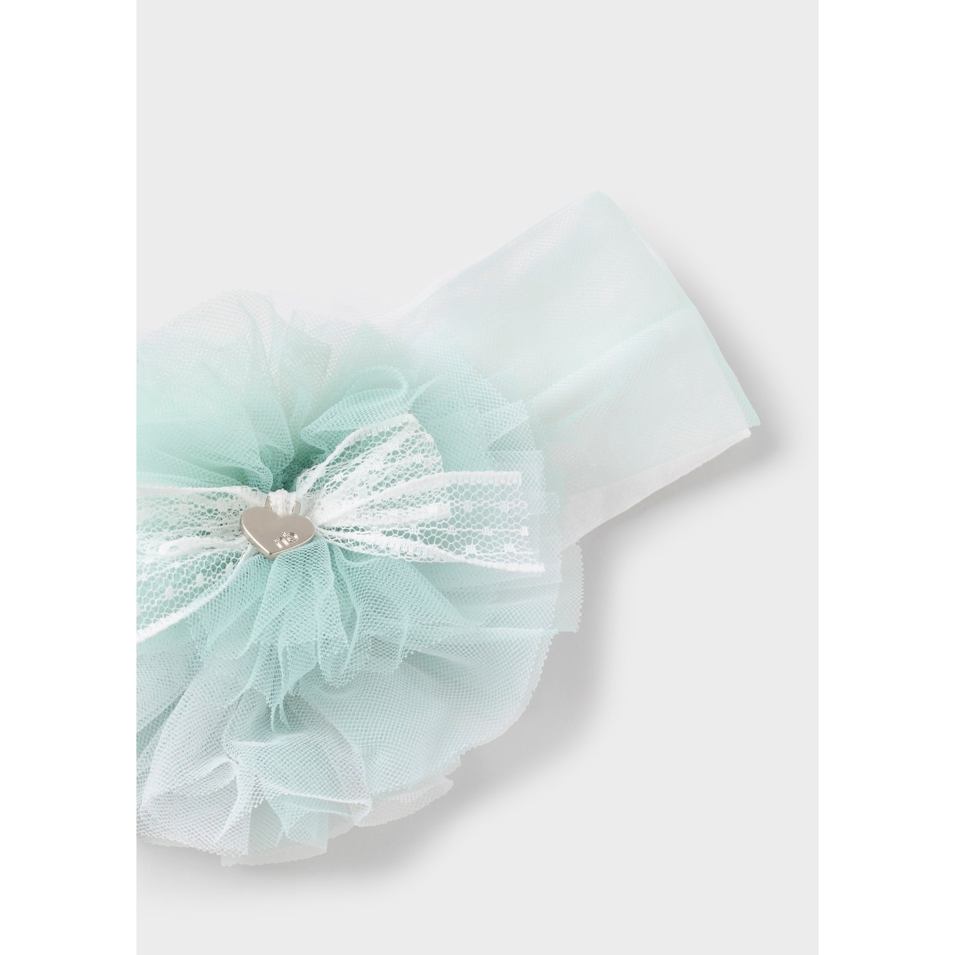 Mayoral Newborn Flower Tulle Headband