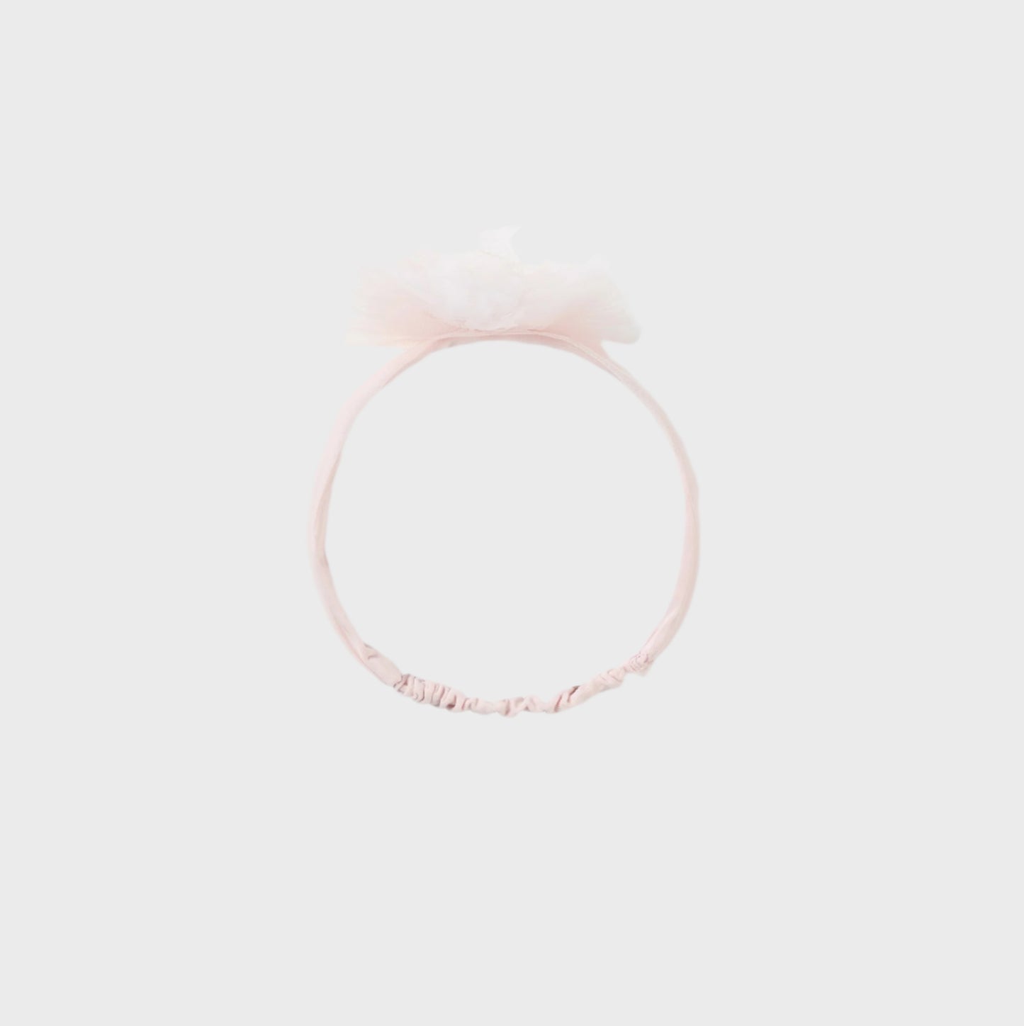MAYORAL NEWBORN FLOWER TULLE HEADBAND - baby enRoute
