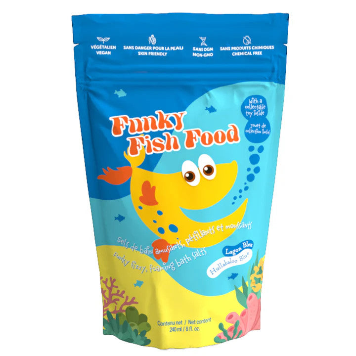 LOOT TOY CO FUNKY FISH FOOD - HULLABALOO BLUE