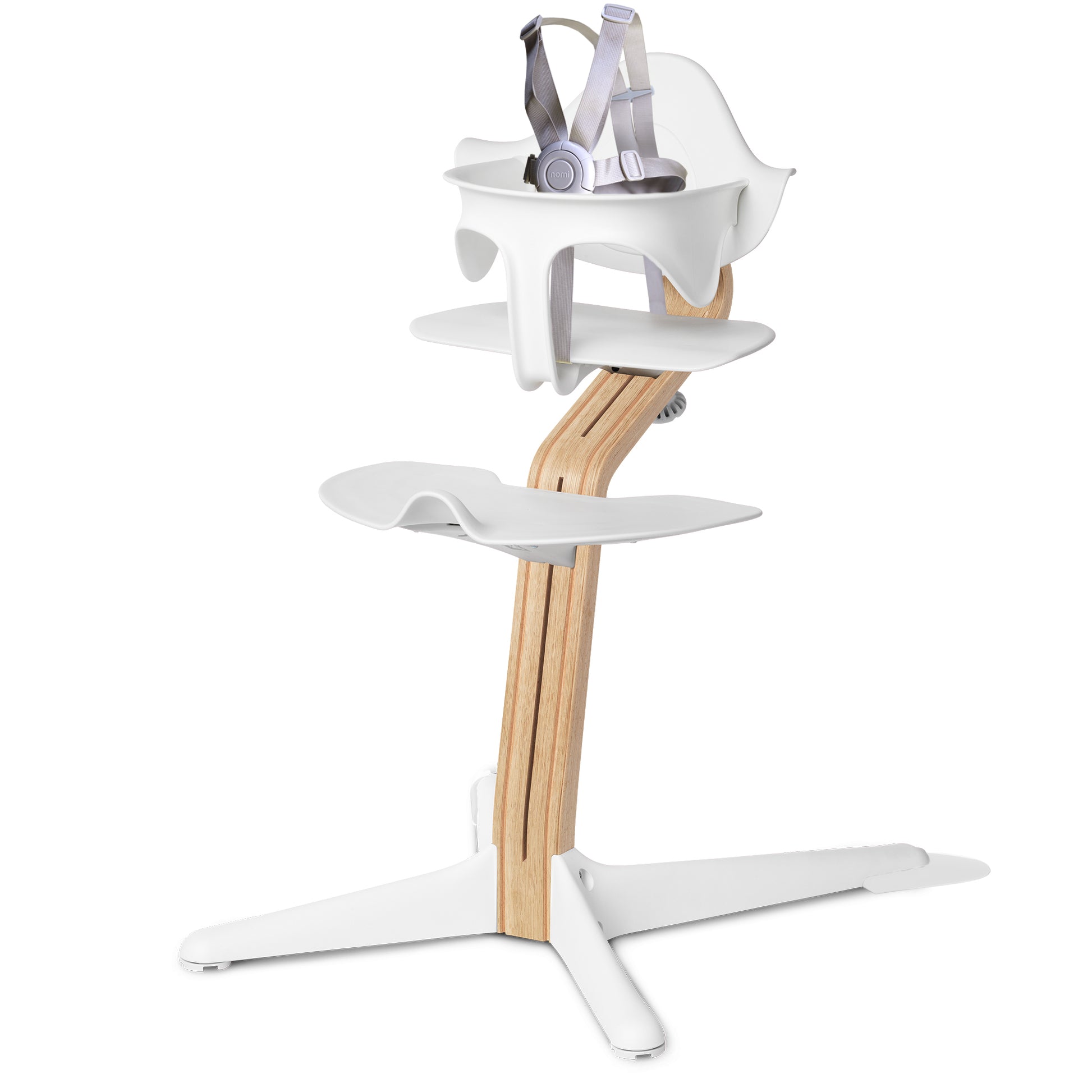 NOMI HIGHCHAIR WHITE OAK