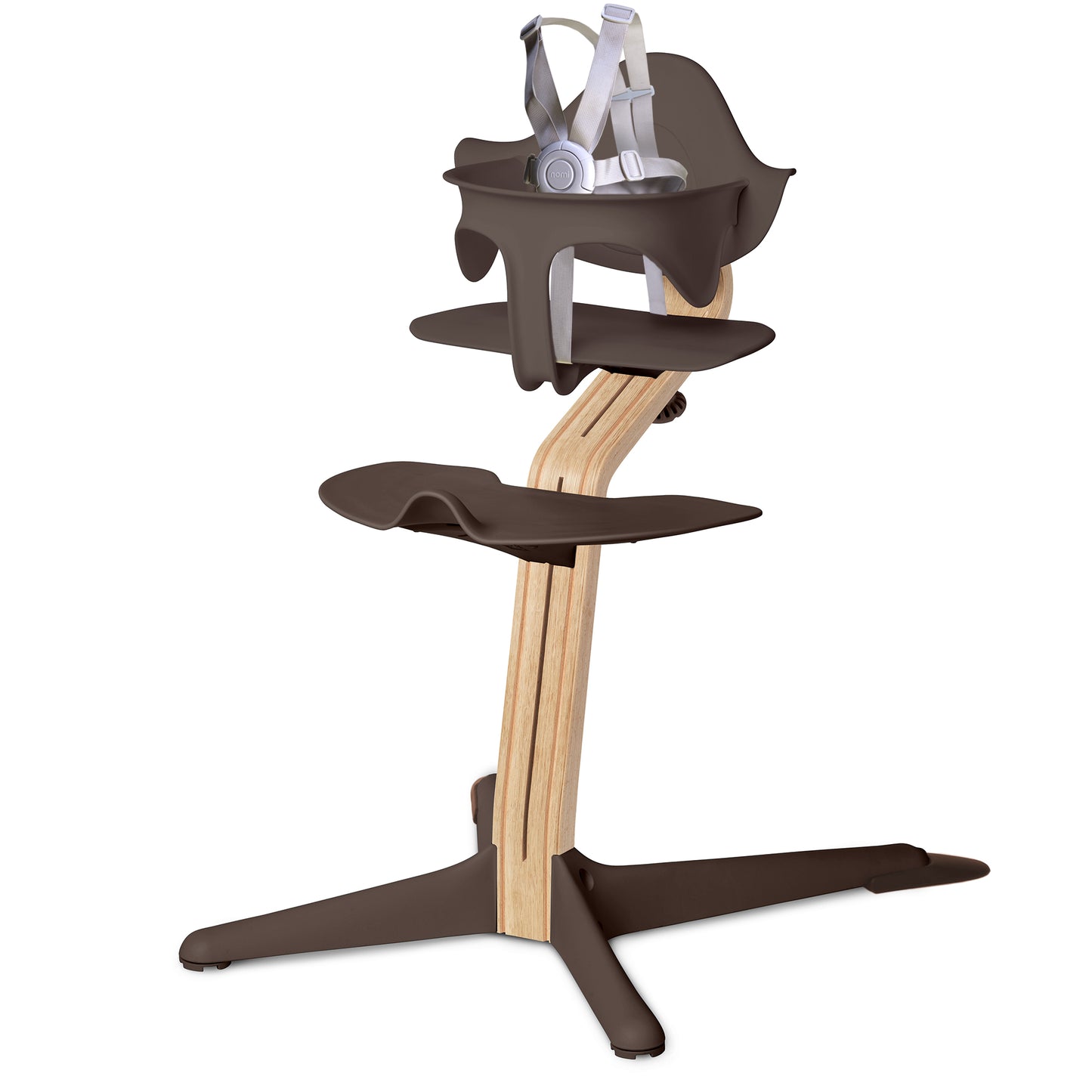 NOMI HIGHCHAIR WHITE OAK - baby enRoute