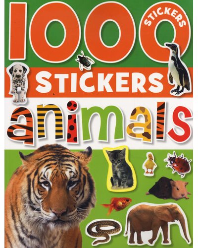 MAKE BELIEVE IDEAS 1000 STICKERS - ANIMALS