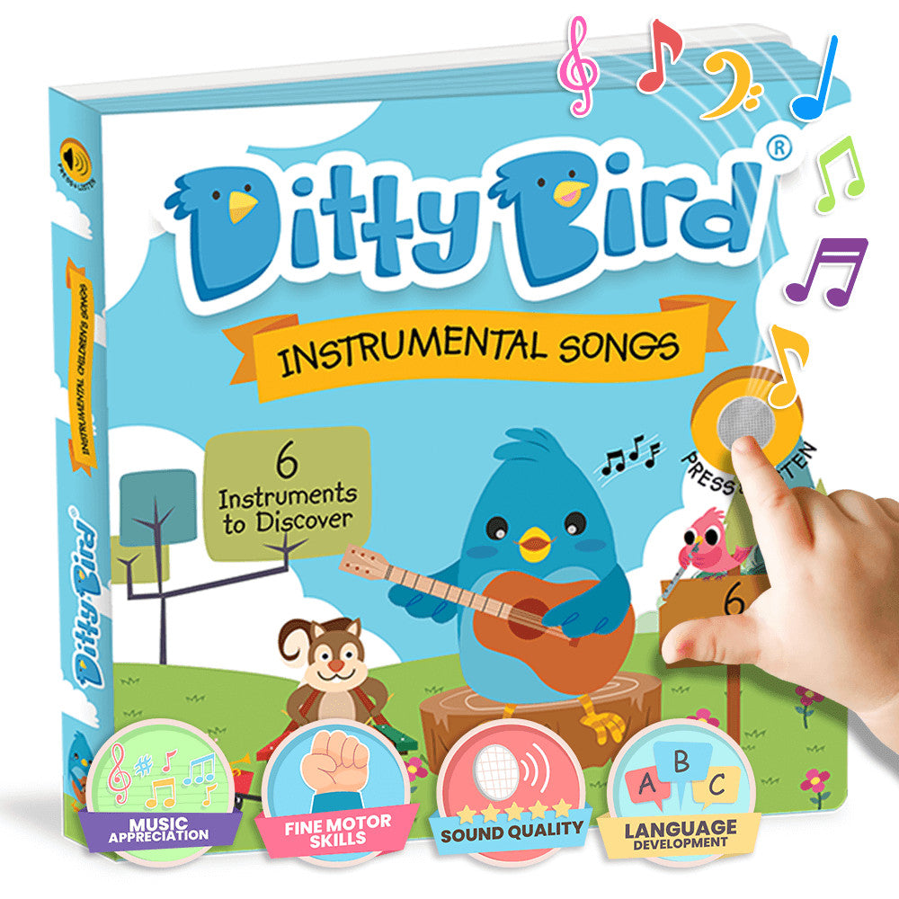 DITTY BIRD SOUND BOOK - INSTRUMENTAL CHILDRENS SONGS