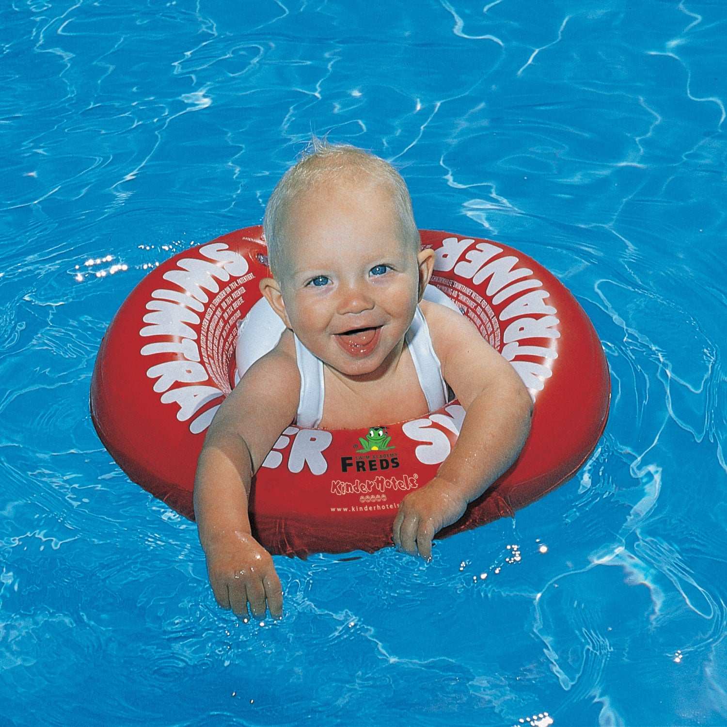 Freds Swimtrainer Classic Red 3M-4Y
