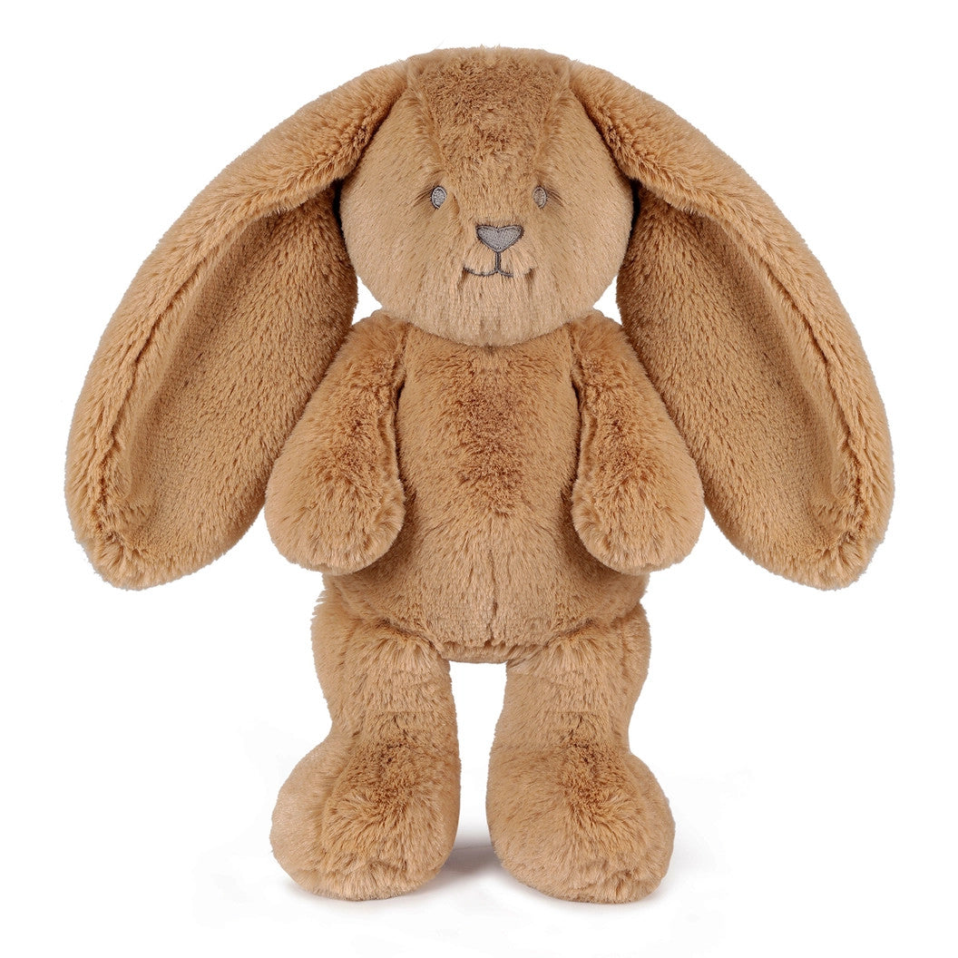 OB DESIGNS BAILEY CARAMEL BUNNY SOFT TOY MEDIUM 13.5"/34CM - baby enRoute