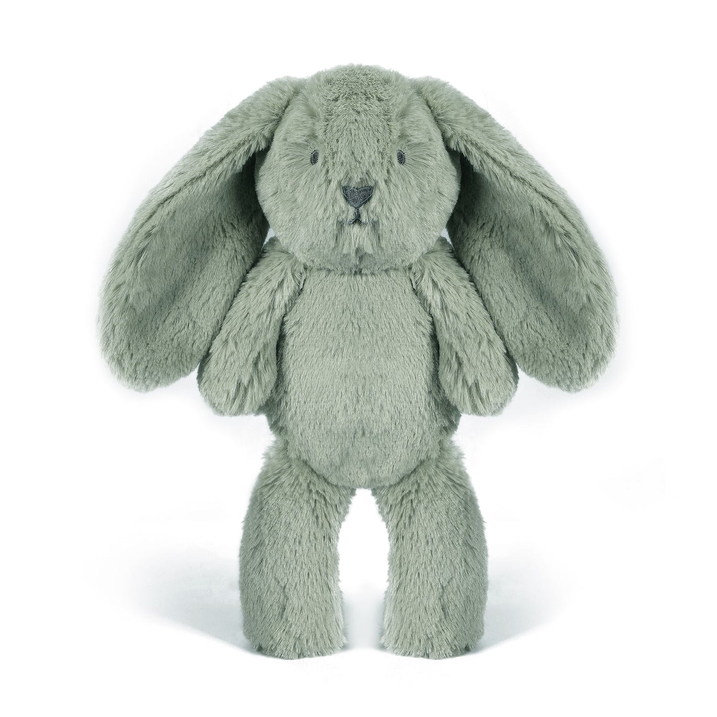 Beau bunny sage plush toy, sage green fur, long ears