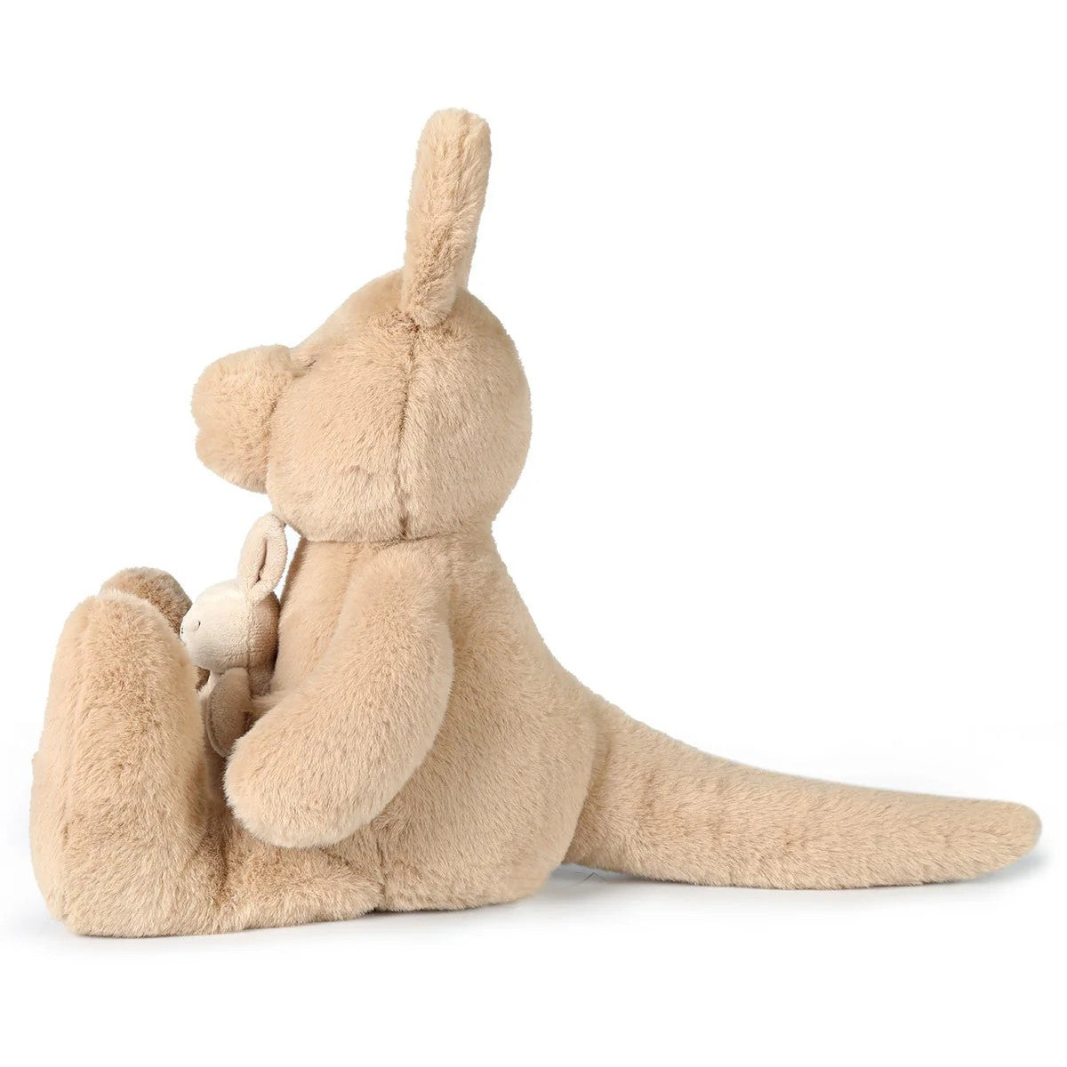 Ob Designs Kip Kangaroo (Vegan Angora) Soft Toy Big 17"/ 43  cm