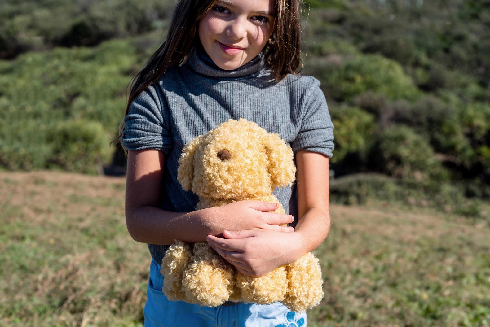 Ob Designs Luca Labradoodle Soft Toy Little 11"/ 28  cm