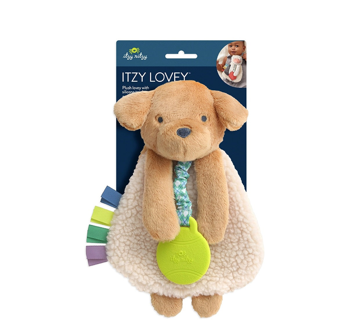 ITZY RITZY ITZY LOVEY PLUSH AND TEETHER TOY
