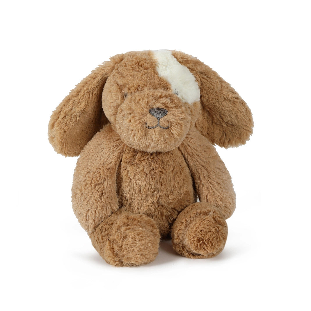 OB DESIGNS DUKE DOG CARAMEL SOFT TOY LITTLE 10" / 25CM