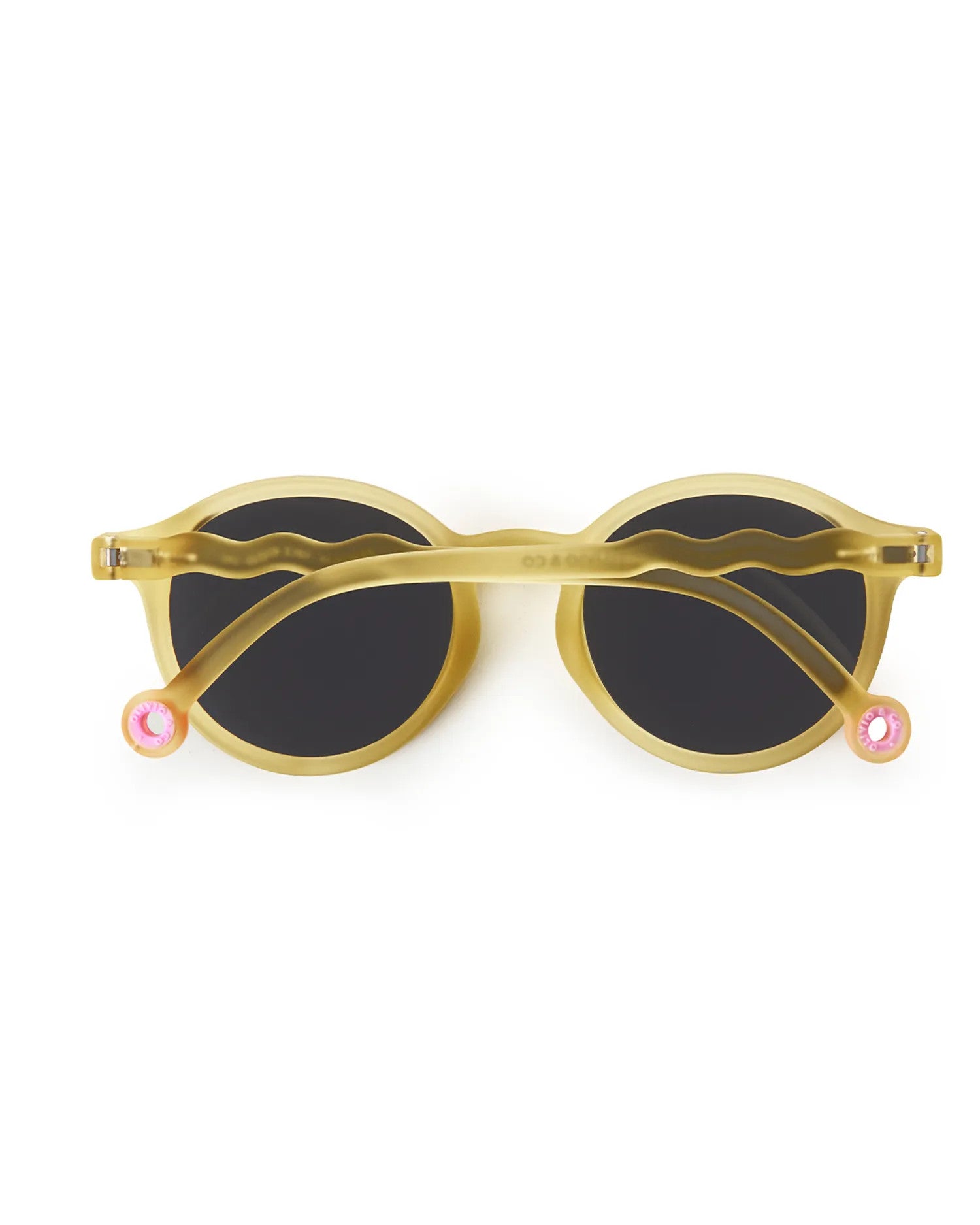 OLIVIO & CO OVAL SUNGLASSES SUN CORAL