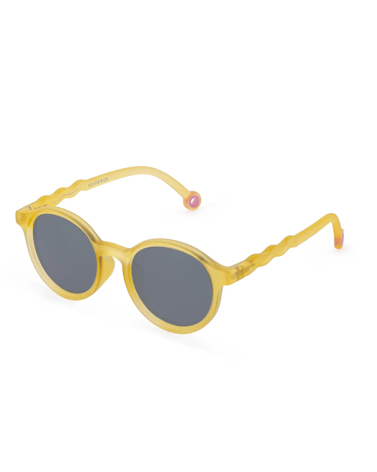 OLIVIO & CO OVAL SUNGLASSES SUN CORAL