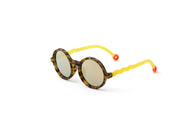 OLIVIO & CO ROUND CLASSIC SUNGLASSES TORTOISESHELL