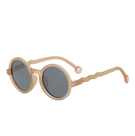 OLIVIO & CO ROUND PERAL SUNGLASSES DESERT BROWN