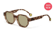 OLIVIO & CO CREATIVE EDITION D SUNGLASSES TORTOISESHELL