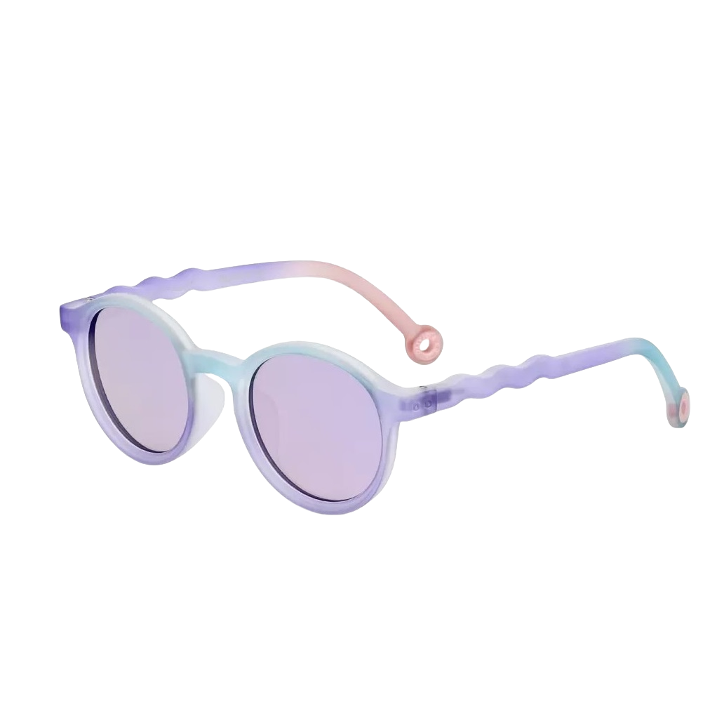 OLIVIO & CO OVAL PEARL SUNGLASSES DREAM PURPLE