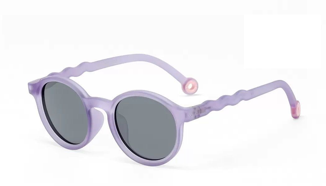 OLIVIO & CO OVAL PEARL SUNGLASSES SHELL PURPLE - baby enRoute