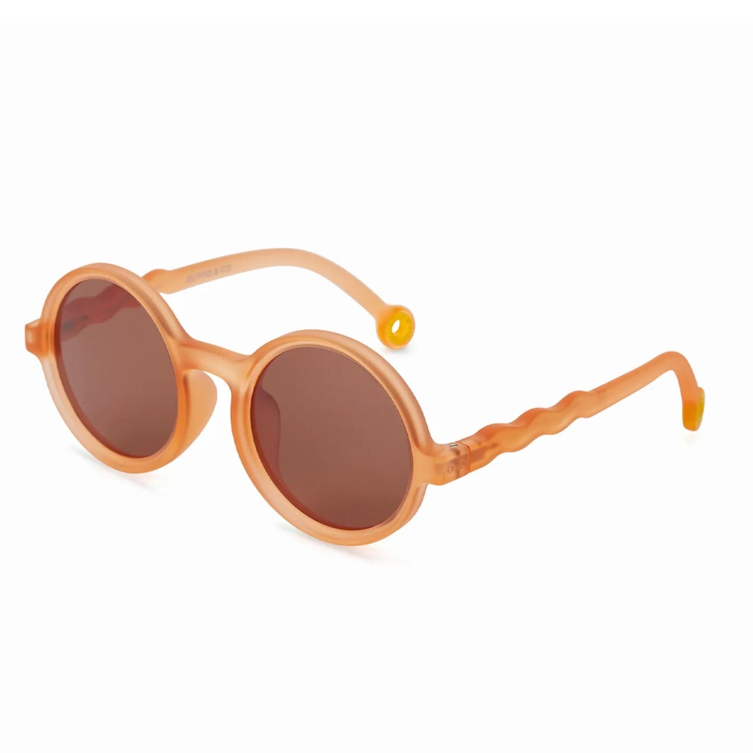 Olivio & Co Round Sunglasses Kids/Junior Citrus Garden Grapefruit Pink