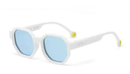 OLIVIO & CO SQUARE CREATIVE EDITION D SUNGLASSES CLOUD WHITE